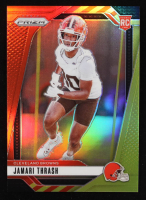 Jamari Thrash 2024 Panini Prizm Prizms Red and Yellow #340 #17/44 at PristineAuction.com