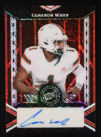 Cameron Ward 2024 Leaf Collective '00 Press Pass Autographs Shimmer Red #20ACW1 #2/4 RC at PristineAuction.com