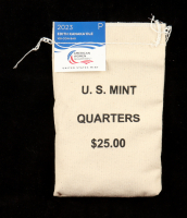 2023-P Edith Kanaka'ole American Women Quarters Bag of (100) US Mint Quarters at PristineAuction.com