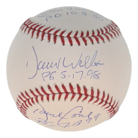 Don Larsen, David Wells, & David Cone Signed OML Baseball with Multiple Inscriptions (SMLB & Steiner) at PristineAuction.com