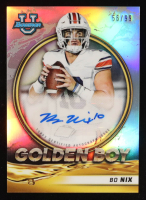 Bo Nix 2022 Bowman University Chrome Golden Boy Autographs #GBABN #56/99 RC at PristineAuction.com
