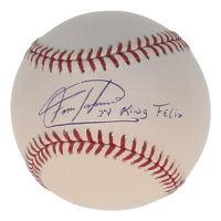 Felix Hernandez Signed OML Baseball Inscribed "King Felix" (PSA) at PristineAuction.com