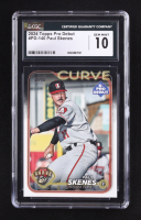 Paul Skenes 2024 Topps Pro Debut #PD140 RC (CGC 10) at PristineAuction.com