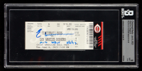 Elly De La Cruz Signed Reds MLB Debut & First Hit Game Ticket Inscribed "MLB Debut 6/6/23" (BAS | Autograph Graded 10) at PristineAuction.com