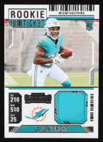 Jaylen Wright 2024 Panini Contenders Rookie Ticket Swatches #17 RC at PristineAuction.com