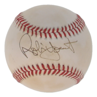 Robin Yount Signed ONL Baseball (Beckett) at PristineAuction.com