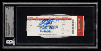 CJ Abrams Signed Padres MLB Debut Game Ticket Inscribed "MLB Debut 4-8-22" (BAS | Autograph Graded 10) at PristineAuction.com