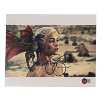 Emilia Clarke Signed "Game of Thrones" 8x10 Photo (Beckett) at PristineAuction.com