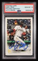 Oneil Cruz Signed 2022 Topps #537 RC (PSA | Autograph Graded 10) at PristineAuction.com