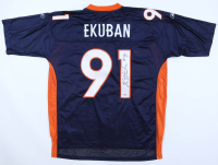 Ebenezer Ekuban Signed Broncos Reebok Authentic Jersey (PSA) at PristineAuction.com