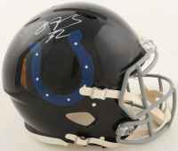 Edgerrin James Signed Colts Authentic On-Field Full Size Speed Helmet (Radtke) at PristineAuction.com