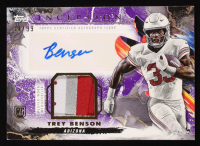 Trey Benson 2024 Topps Inception Provenance Patch Autographs Purple #PPATB RC #34/99 at PristineAuction.com