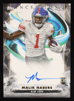 Malik Nabers 2024 Topps Inception Rookie Autographs #RAMN RC at PristineAuction.com