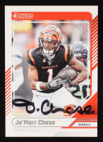 Ja'Marr Chase Signed 2024 Donruss #95 (PIA) at PristineAuction.com