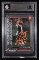 Joe Burrow Signed 2020 Panini Prizm Emergent #1 RC (BGS) at PristineAuction.com