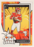 Patrick Mahomes II 2024 Clearly Donruss Clearly Bomb Squad #10 at PristineAuction.com