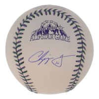 Chipper Jones Signed Official 1998 All-Star Baseball (Beckett) at PristineAuction.com