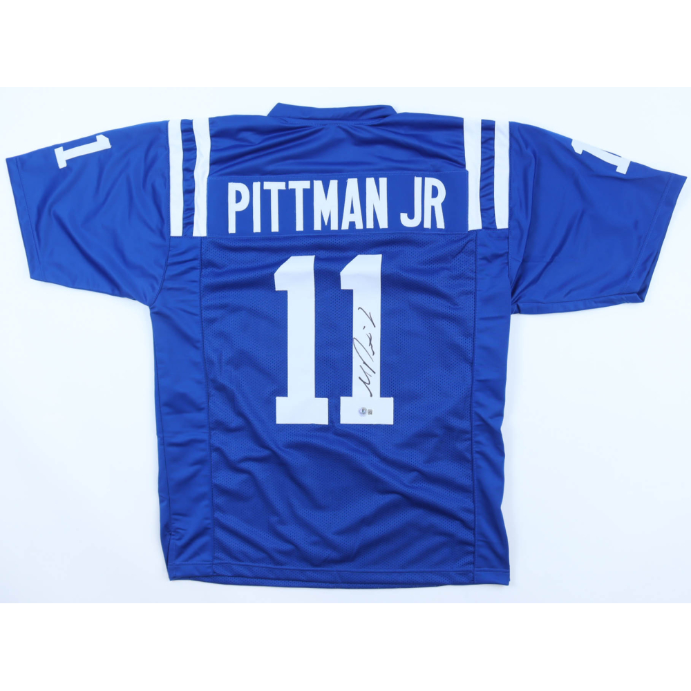 Michael Pittman Jr. Signed Jersey (Beckett) at PristineAuction.com