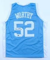 James Worthy Signed Jersey (Beckett) at PristineAuction.com