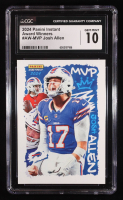 Josh Allen 2024 Panini Instant Award Winners #AWMVP (CGC 10) at PristineAuction.com
