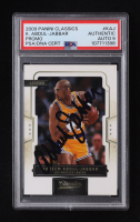 Kareem Abdul-Jabbar 2009-10 Classics Abdul-Jabbar Promo #KAJ (PSA Authentic) at PristineAuction.com