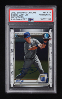 Bobby Witt Jr. Signed 2020 Bowman Chrome Prospects #BCP25 RC (PSA Authentic) at PristineAuction.com