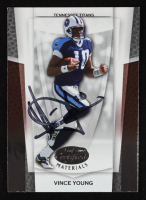 Vince Young Signed 2007 Leaf Certified Materials #130 RC (PIA) at PristineAuction.com