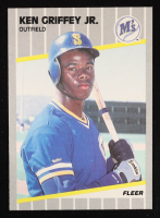 Ken Griffey Jr. 1989 Fleer #548 RC at PristineAuction.com