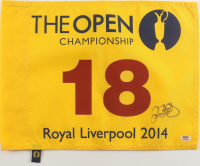Rory McIlroy Signed 2014 The British Open Championship Golf Pin Flag (PSA) at PristineAuction.com