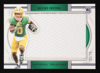 Bucky Irving 2024 Panini National Treasures Collegiate Rookie Silhouettes Blue #7 #52/75 RC at PristineAuction.com