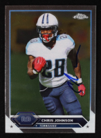 Chris Johnson Signed 2023 Topps Composite Chrome Refractors #37 (PIA) at PristineAuction.com