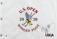 Bryson DeChambeau Signed 2020 "U.S. Open Winged Foot" Golf Pin Flag (PSA) at PristineAuction.com