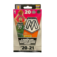 2020-21 Panini Mosaic Basketball Hanger Box with (20) Cards at PristineAuction.com