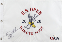 Bryson DeChambeau Signed 2020 "U.S. Open Winged Foot" Golf Pin Flag (PSA) at PristineAuction.com