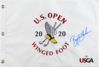 Bryson DeChambeau Signed 2020 "U.S. Open Winged Foot" Golf Pin Flag (PSA) at PristineAuction.com
