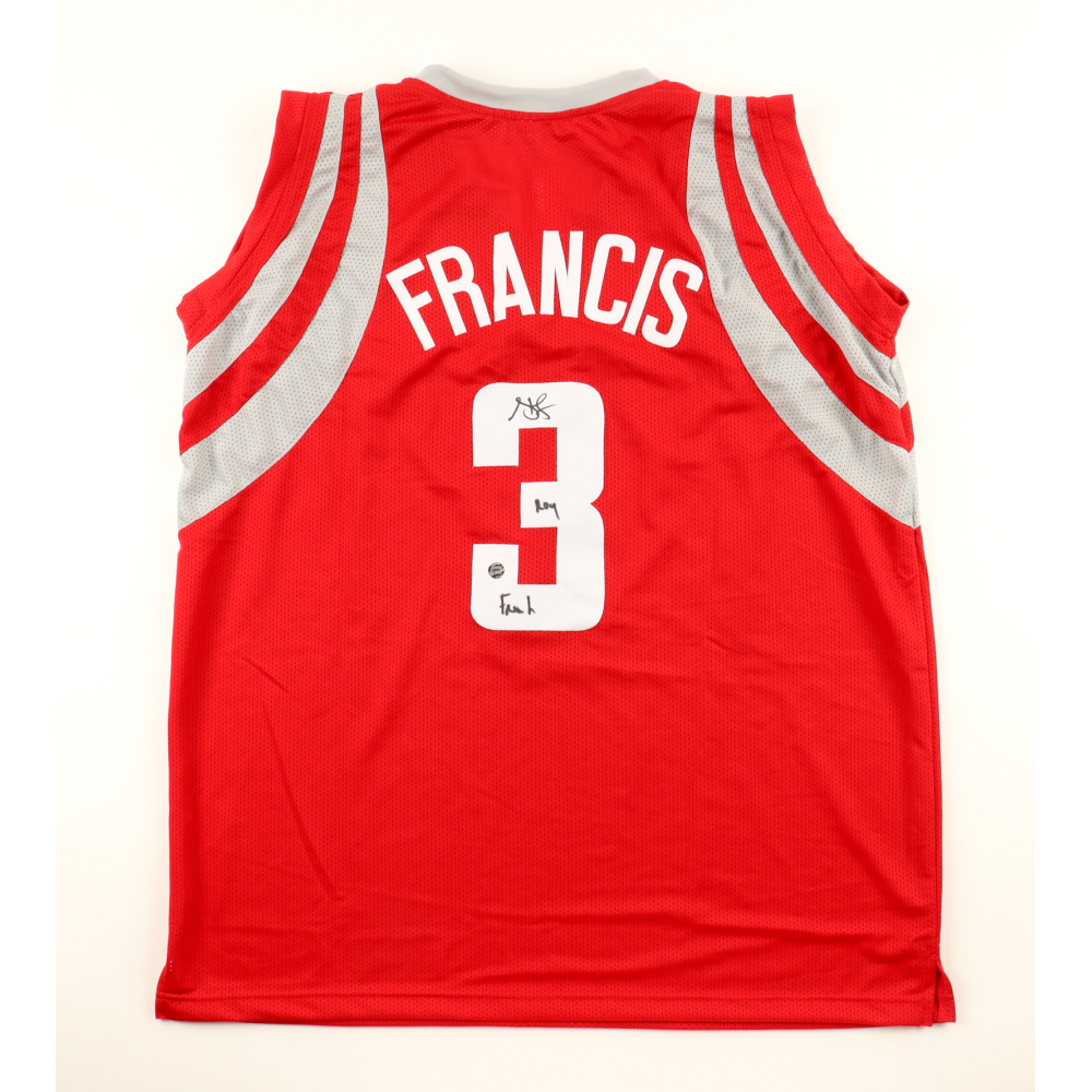 Steve Francis Signed Jersey Inscribed "Franchise" & "ROY" (AWM) at PristineAuction.com