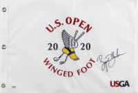 Bryson DeChambeau Signed 2020 "U.S. Open Winged Foot" Golf Pin Flag (PSA) at PristineAuction.com