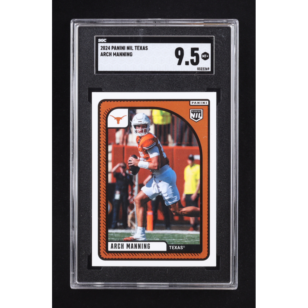 Arch Manning 2024 Panini NIL Texas #53 RC (SGC 9.5) at PristineAuction.com