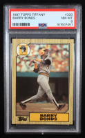 Barry Bonds 1987 Topps Tiffany #320 RC (PSA 8) at PristineAuction.com
