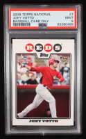 Joey Votto 2008 Topps National Baseball Card Day #7 RC (PSA 9) at PristineAuction.com