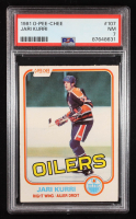 Jari Kurri 1981-82 O-Pee-Chee #107 RC (PSA 7) at PristineAuction.com