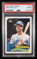 Ken Griffey Jr. 1989 Topps Traded #41T RC (PSA 8) at PristineAuction.com