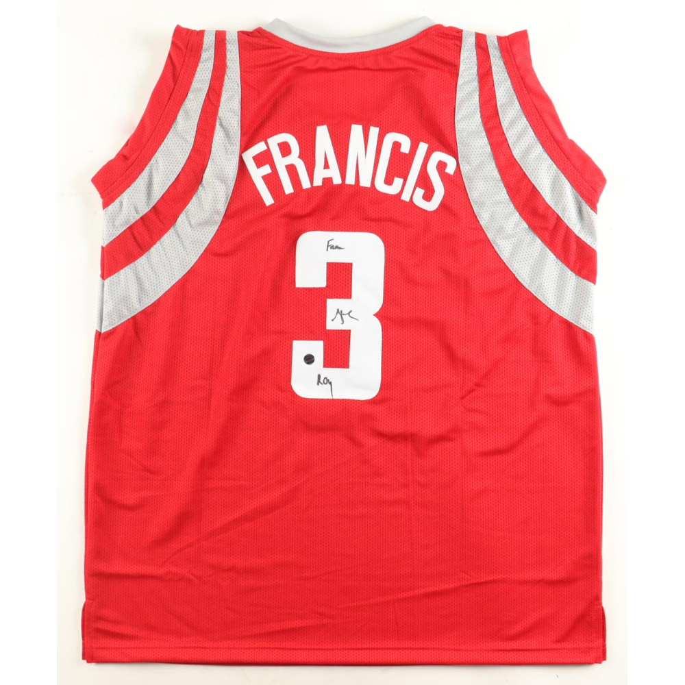 Steve Francis Signed Jersey Inscribed "Franchise" & "ROY" (AWM) at PristineAuction.com