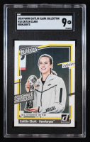 Caitlin Clark 2024 Panini Caitlin Clark Collection Donruss Highlights #H13 RC (SGC 9) at PristineAuction.com