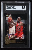 Michael Jordan 1995-96 Collector's Choice Jordan Collection #JC1 1985 NBA ROY (SGC 8) at PristineAuction.com