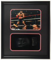 Mike Tyson Signed Custom Framed Shadowbox Everlast Boxing Glove Display (JSA & Tyson) at PristineAuction.com
