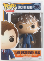 David Tennant Signed "Doctor Who" #355 Tenth Doctor With Hand Funko Pop! Vinyl Figure (PSA) at PristineAuction.com