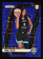 Angel Reese 2024 Panini Prizm WNBA Prizms Blue Velocity #147 RC at PristineAuction.com