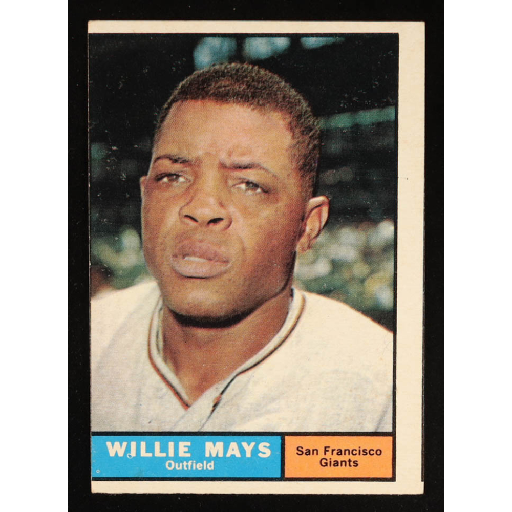 Willie Mays 1961 Topps #150 at PristineAuction.com