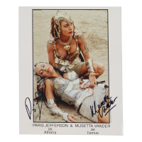 Paris Jefferson & Musetta Vander Signed "Xena: Warrior Princess" 8x10 Photo (PSA) at PristineAuction.com